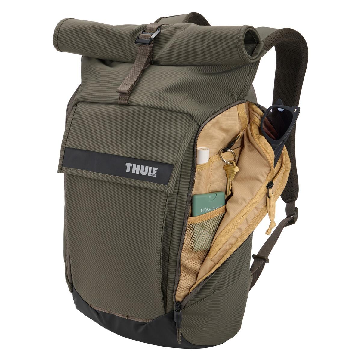 Rucsac urban cu compartiment laptop, Thule, Paramount, 24L, Mineral Brown