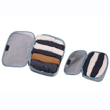 Set saculeti de depozitare Thule Packing Cube mediu + mic, Pond Grey