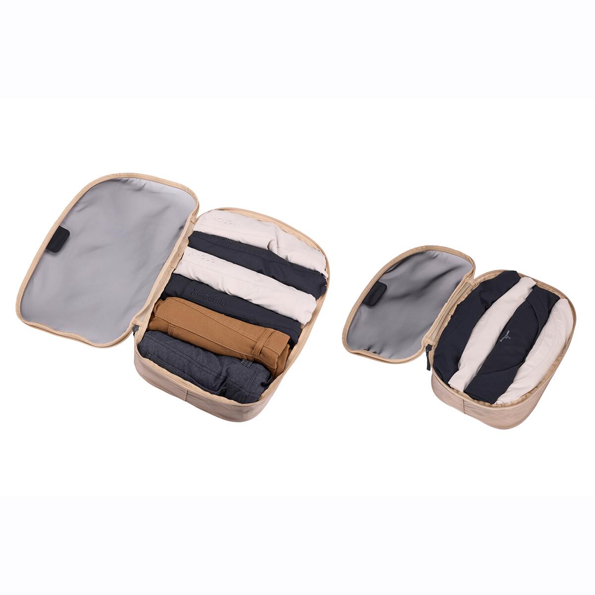 Set saculeti de depozitare Thule Packing Cube mediu + mic, Gentle Beige
