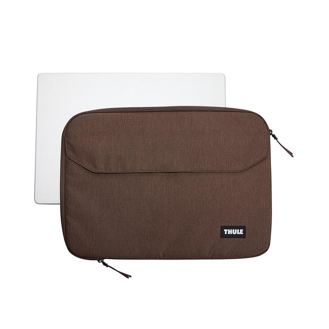 Husa laptop Thule Lithos Sleeve MacBook Pro 16 Nuanced brown
