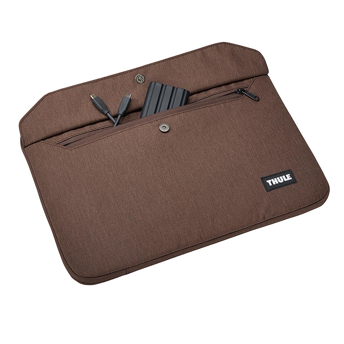 Husa laptop Thule Lithos Sleeve MacBook Pro 16", Nuanced brown