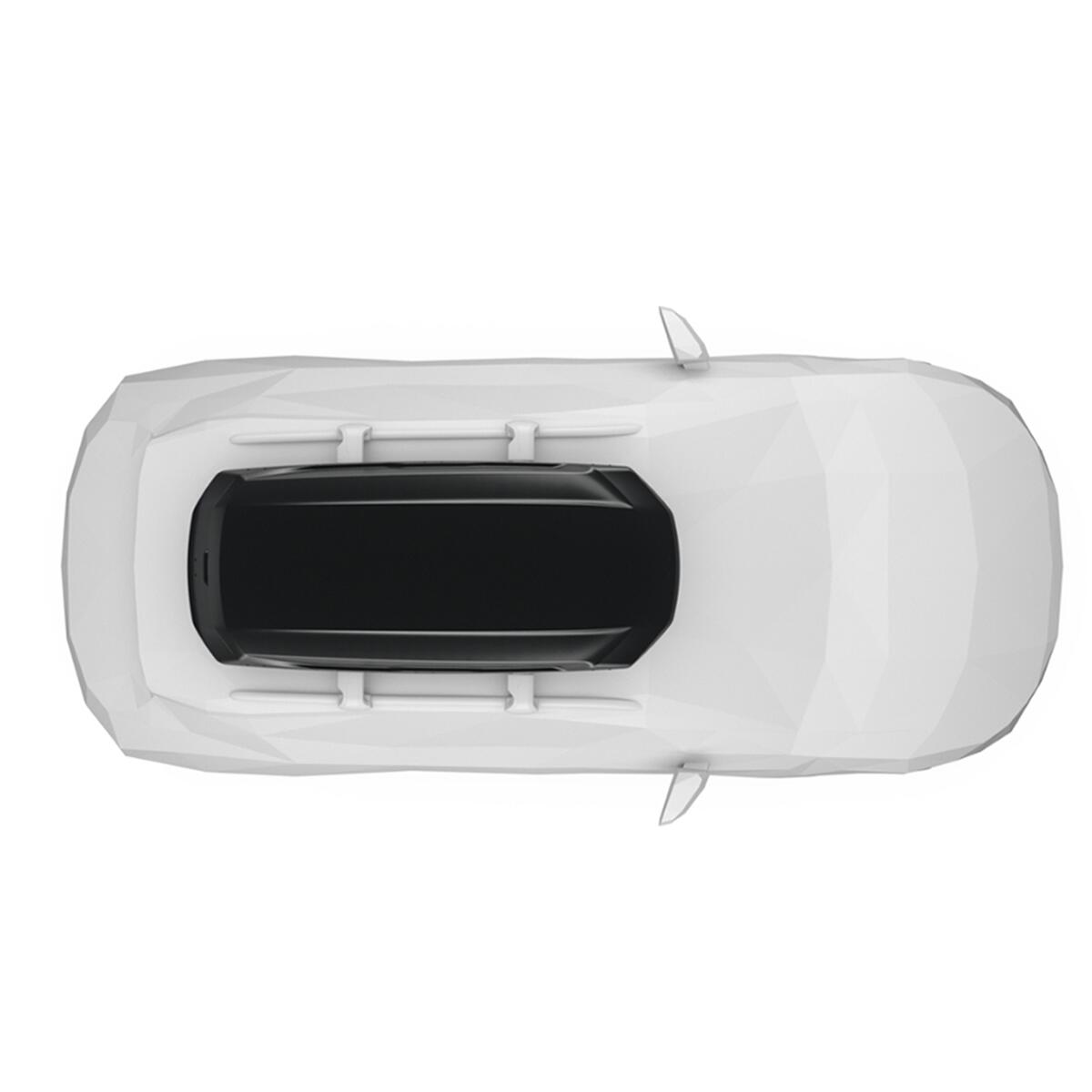 Cutie portbagaj Thule Pulse 2 L, Negru Mat