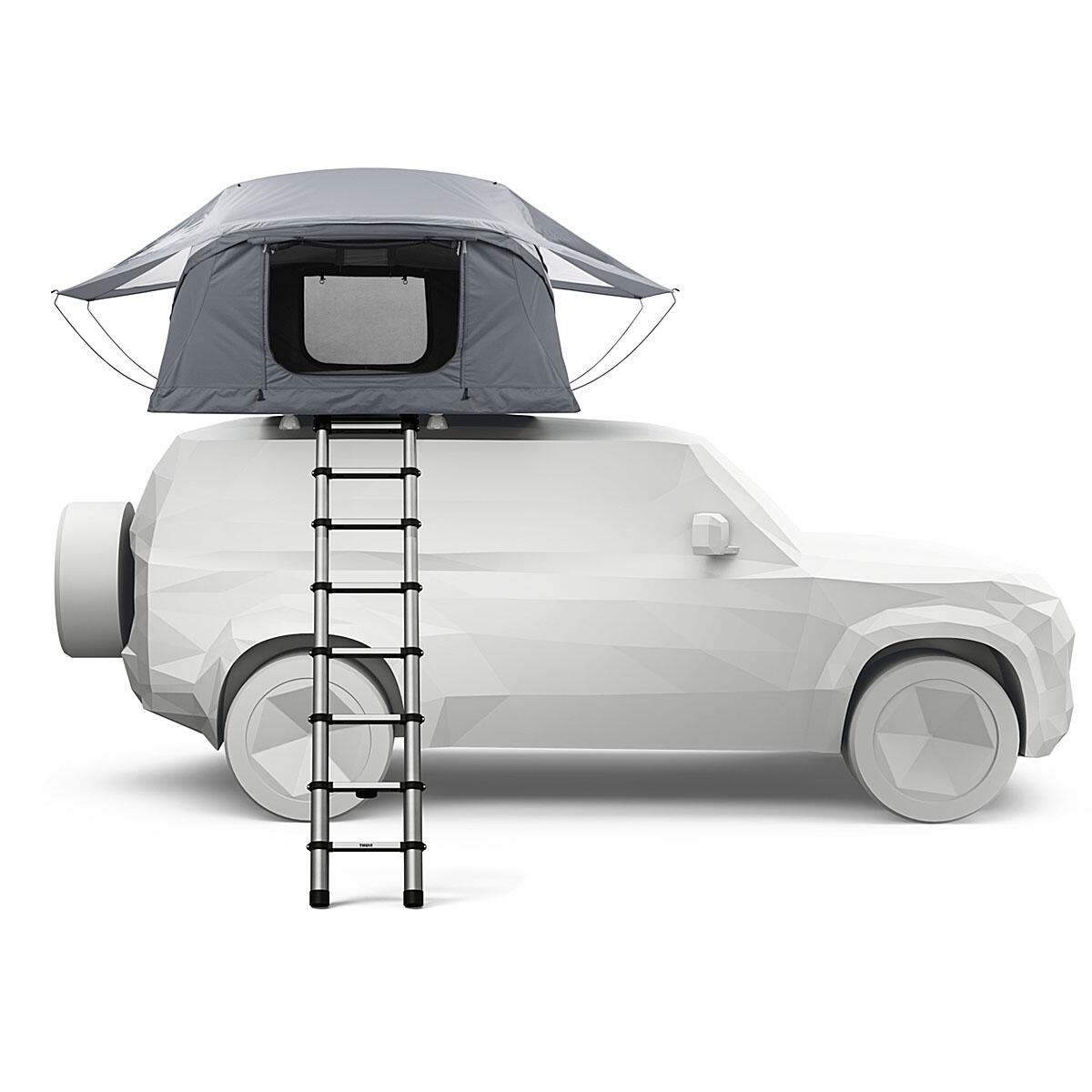 Cort auto cu prindere pe plafon, Thule, Approach 2 L, pentru 4 persoane, Grey