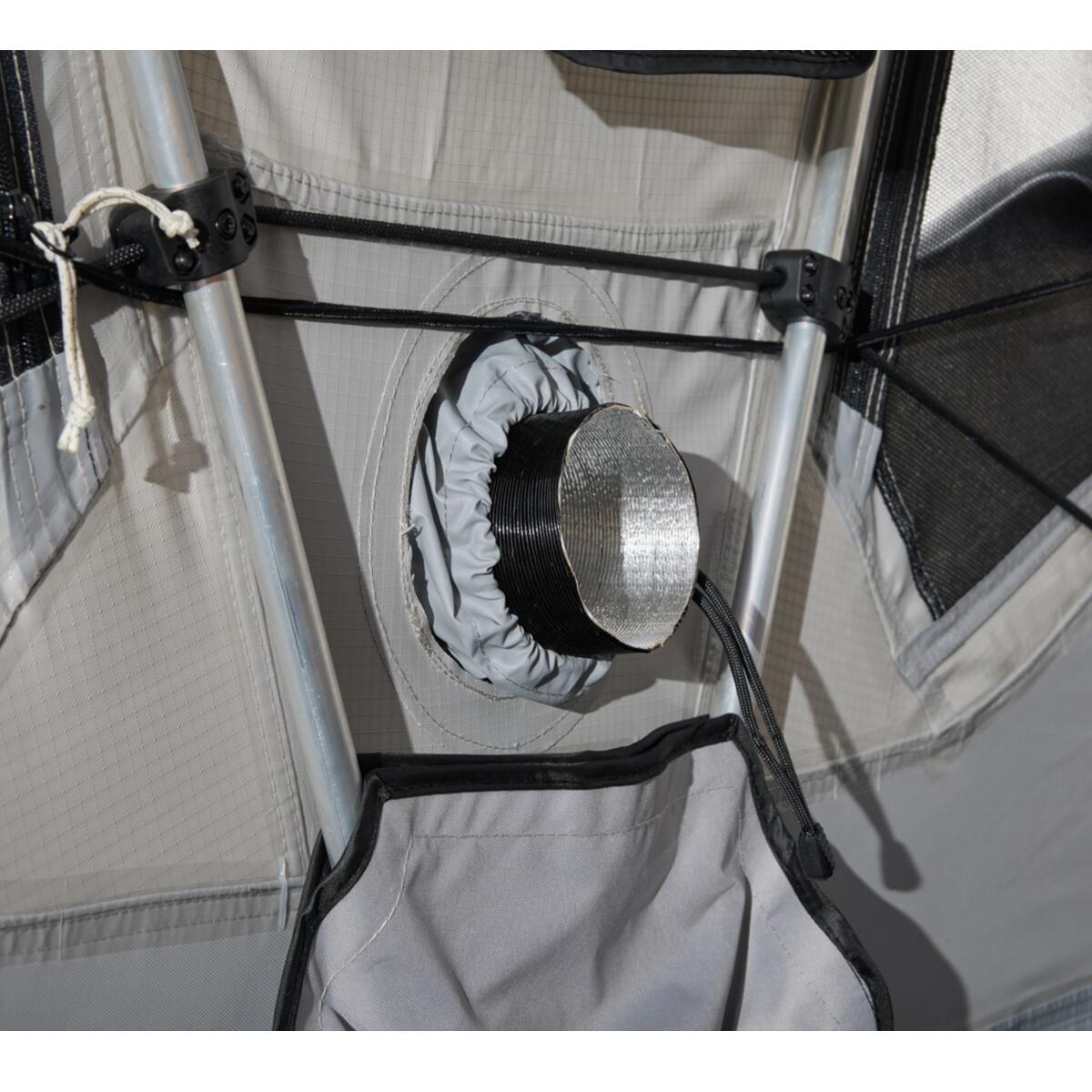 Cort auto cu prindere pe plafon, Thule, Approach 2 L, pentru 4 persoane, Grey