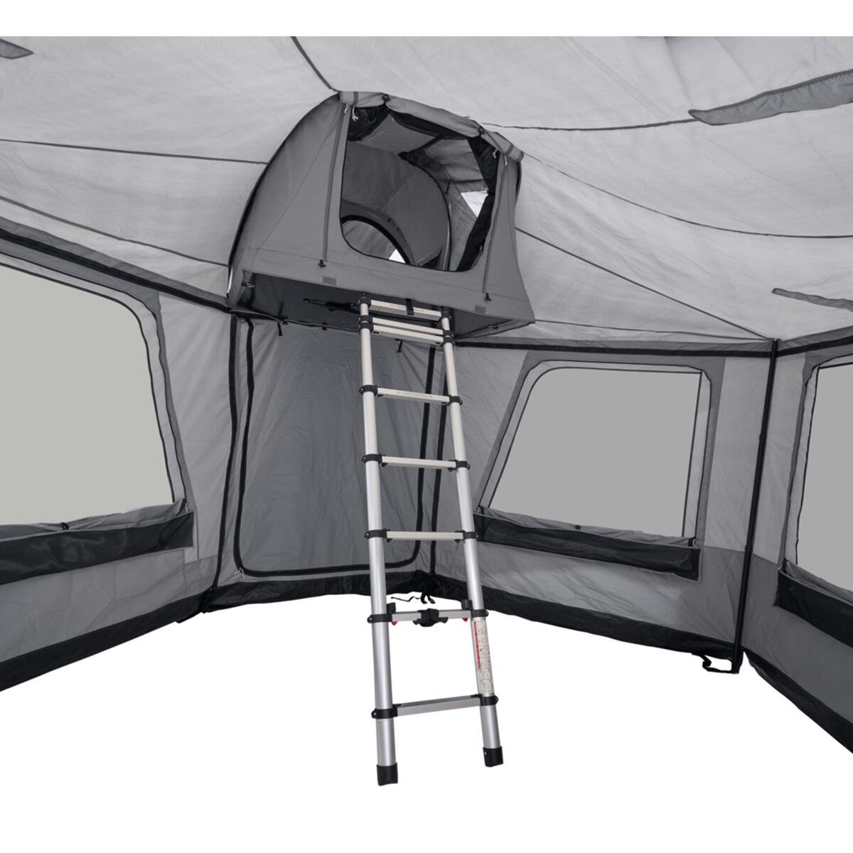 Cort auto cu prindere pe plafon, Thule, Approach 2 L, pentru 4 persoane, Grey