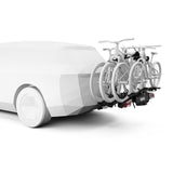 Suport pentru 3(4) biciclete, Thule EasyFold 3 cu prindere pe carligul de remorcare, 13 pini + Adaptor pentru cea de-a 4 bicicleta TA944700