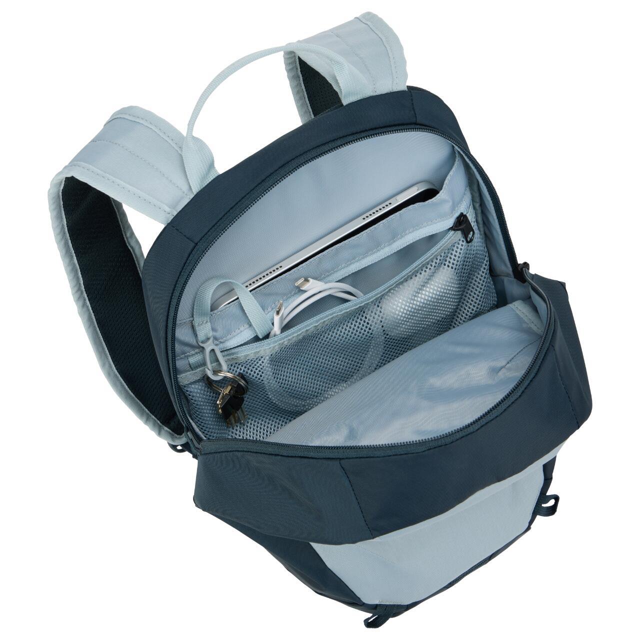Rucsac urban cu compartiment tableta, Thule, EnRoute, 12L, Soft Blue/Darkest Blue