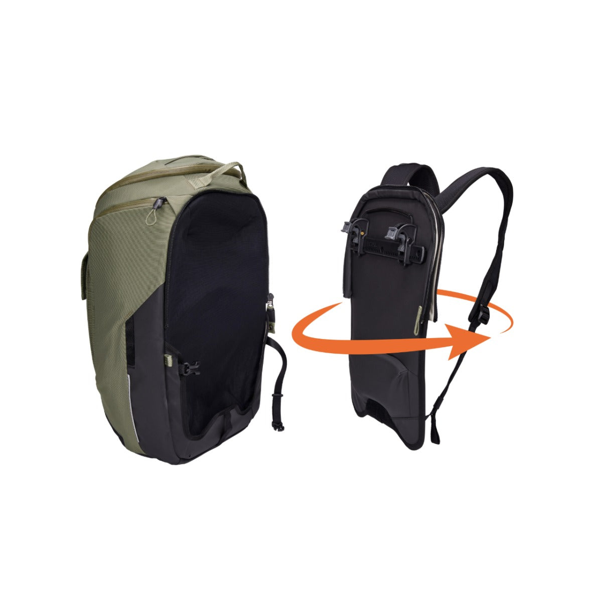 Rucsac urban hibrid Thule Paramount, 26L, Green