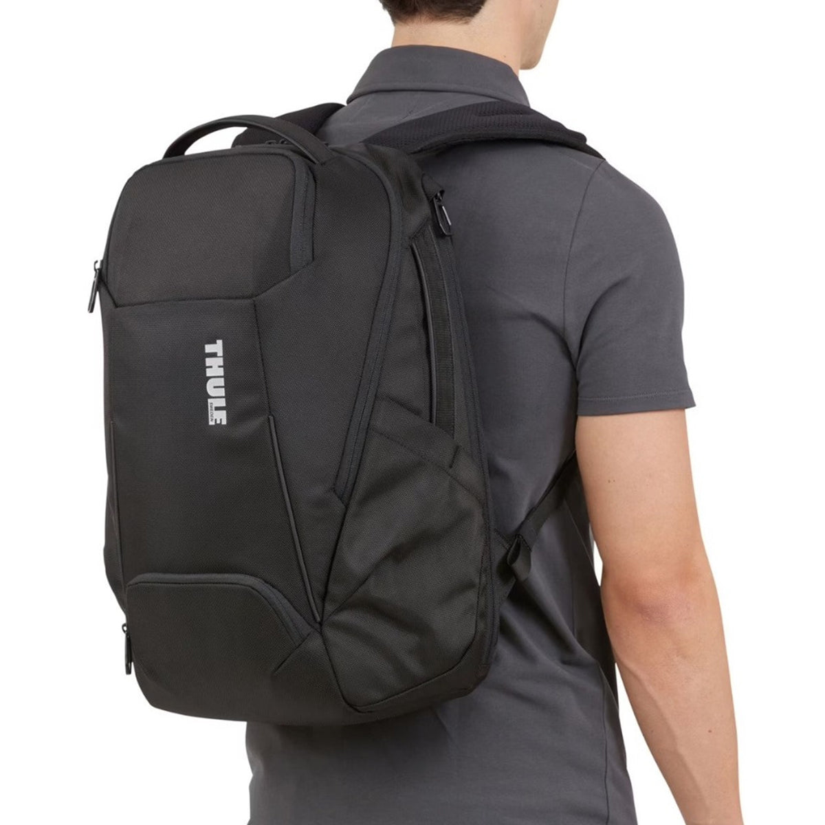 Rucsac urban cu compartiment laptop, Thule, Accent, 26L, Negru