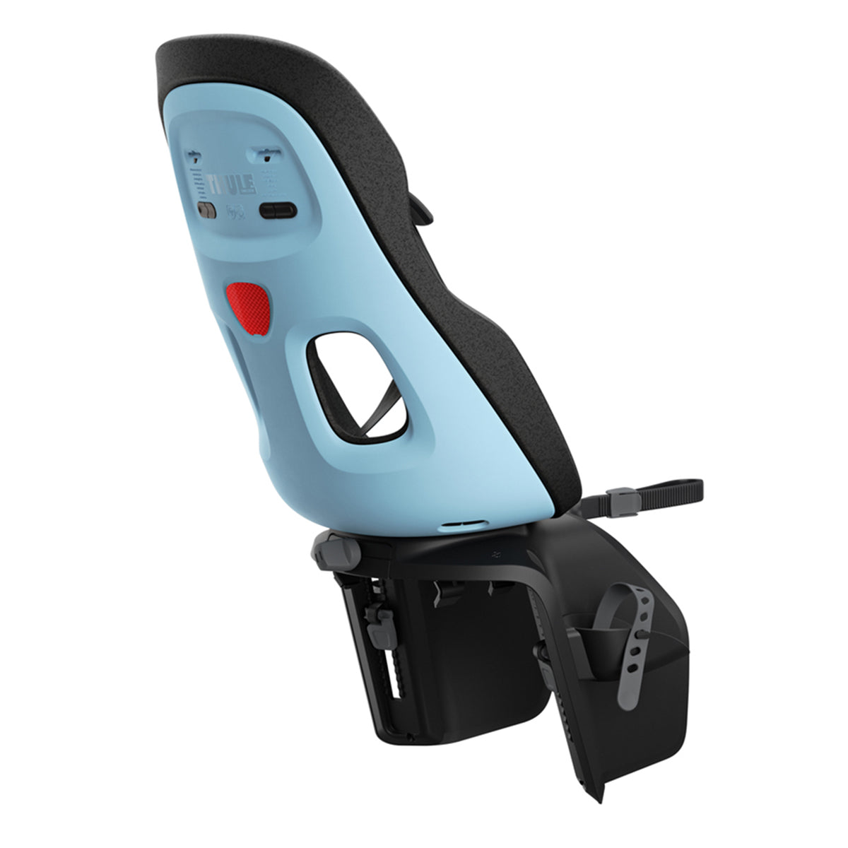 Scaun pentru copii, Thule Yepp Nexxt 2 Maxi Aquamarine Blue Rack mounted, cu montare pe bicicleta in spate