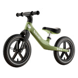 Bicicletă fără pedale Velovity 12″ pentru copii, cadru verde matcha – balance bike