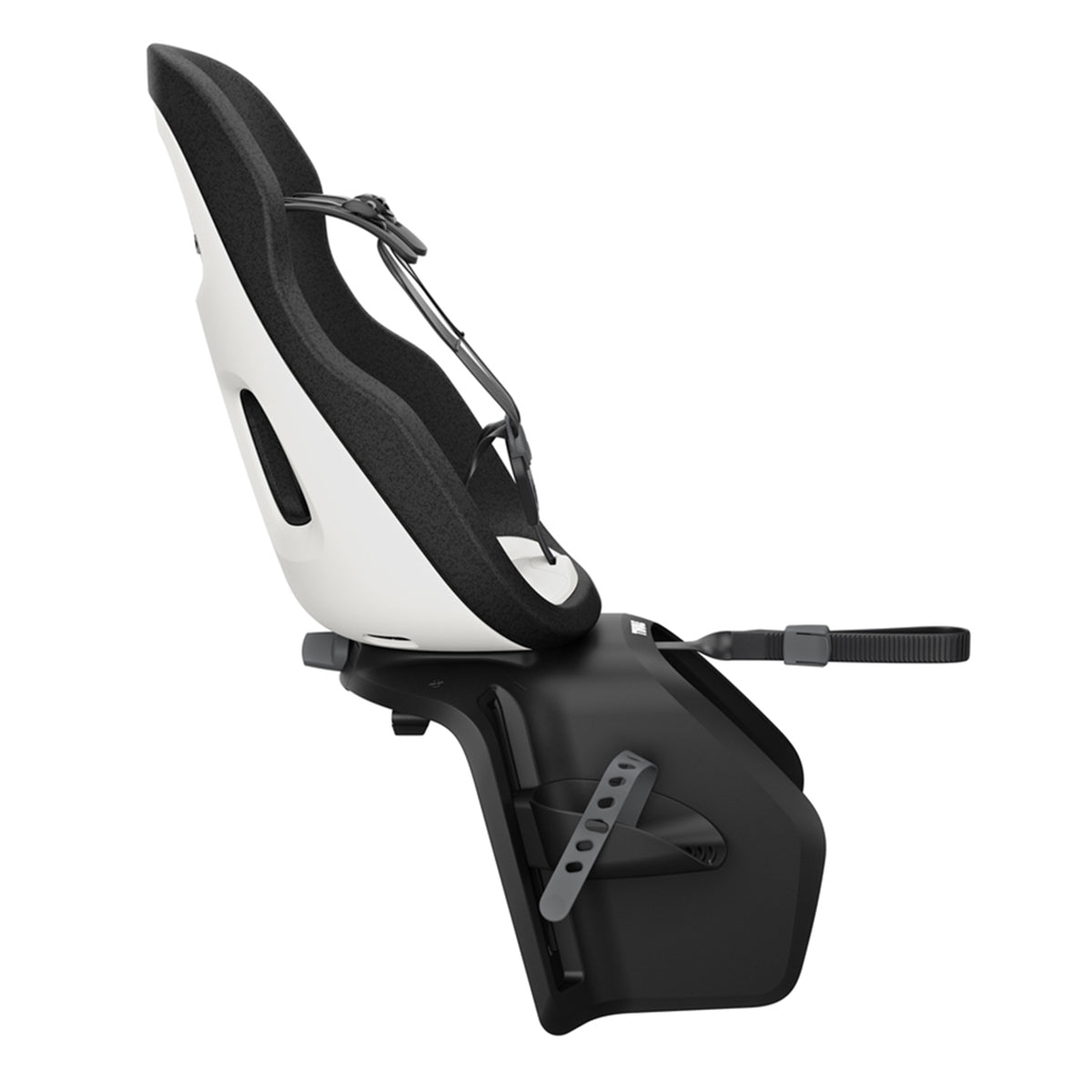 Scaun pentru copii, Thule Yepp Nexxt 2 Maxi Snow White Rack mounted, cu montare pe bicicleta in spate