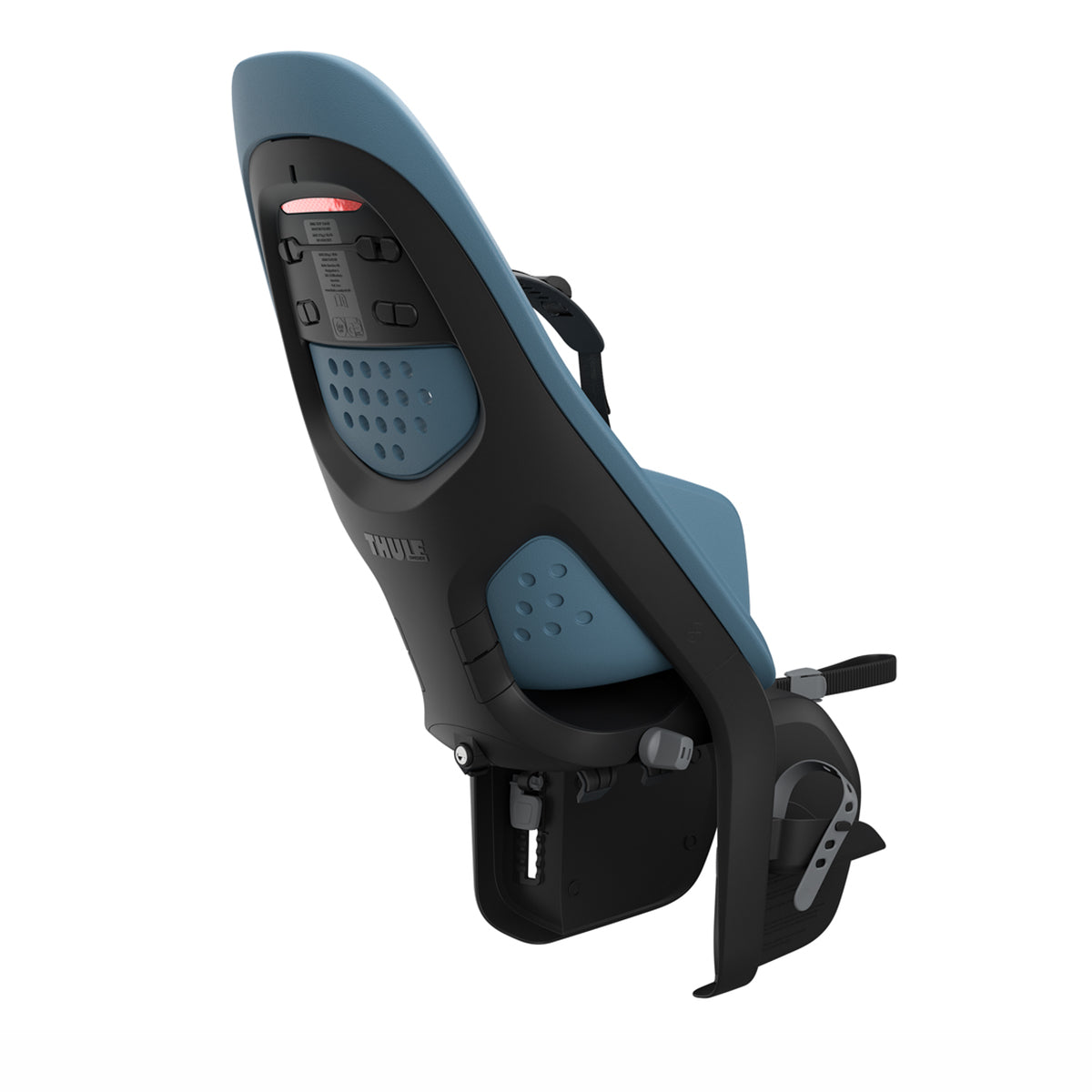 Scaun pentru copii, Thule Yepp 2 Maxi Aegean Blue Rack mounted, cu montare pe bicicleta in spate