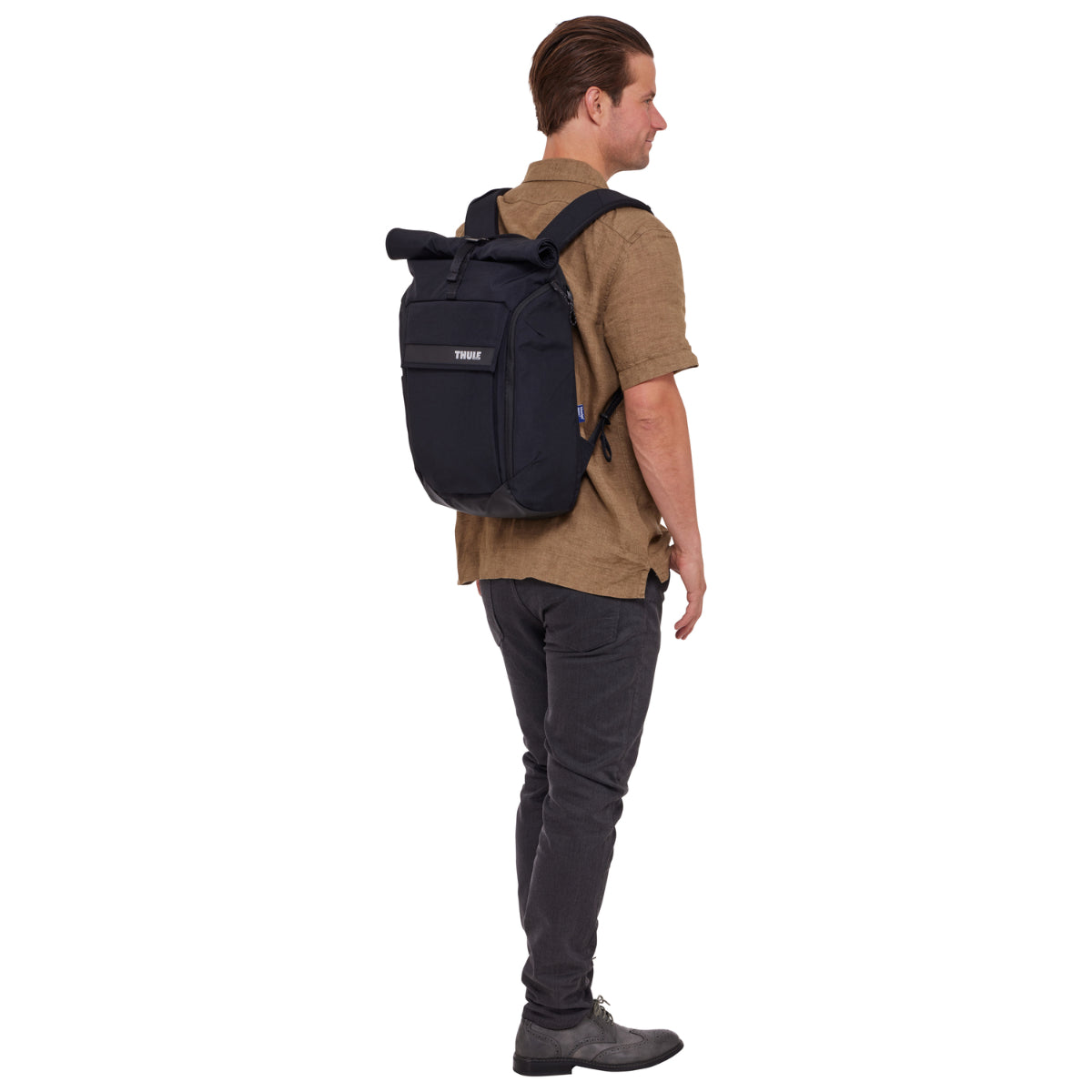 Rucsac urban cu compartiment laptop, Thule, Paramount, 24L, Negru