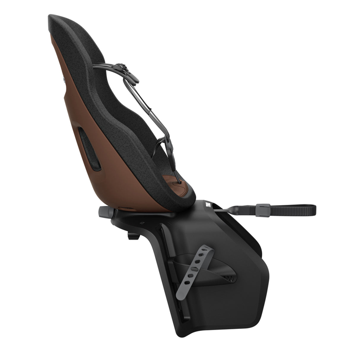 Scaun pentru copii, Thule Yepp Nexxt 2 Maxi Chocolate Brown Rack mounted, cu montare pe bicicleta in spate