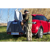 Cutie portbagaj pe carligul de remorcare Towbox V2 DOG Negru
