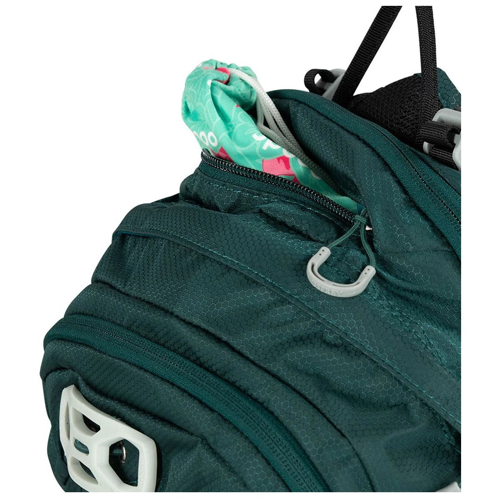 Rucsac Ciclism Damă Osprey Sylva 12 Verde – MTB, Ventilație AirSpeed & Husă Ploaie