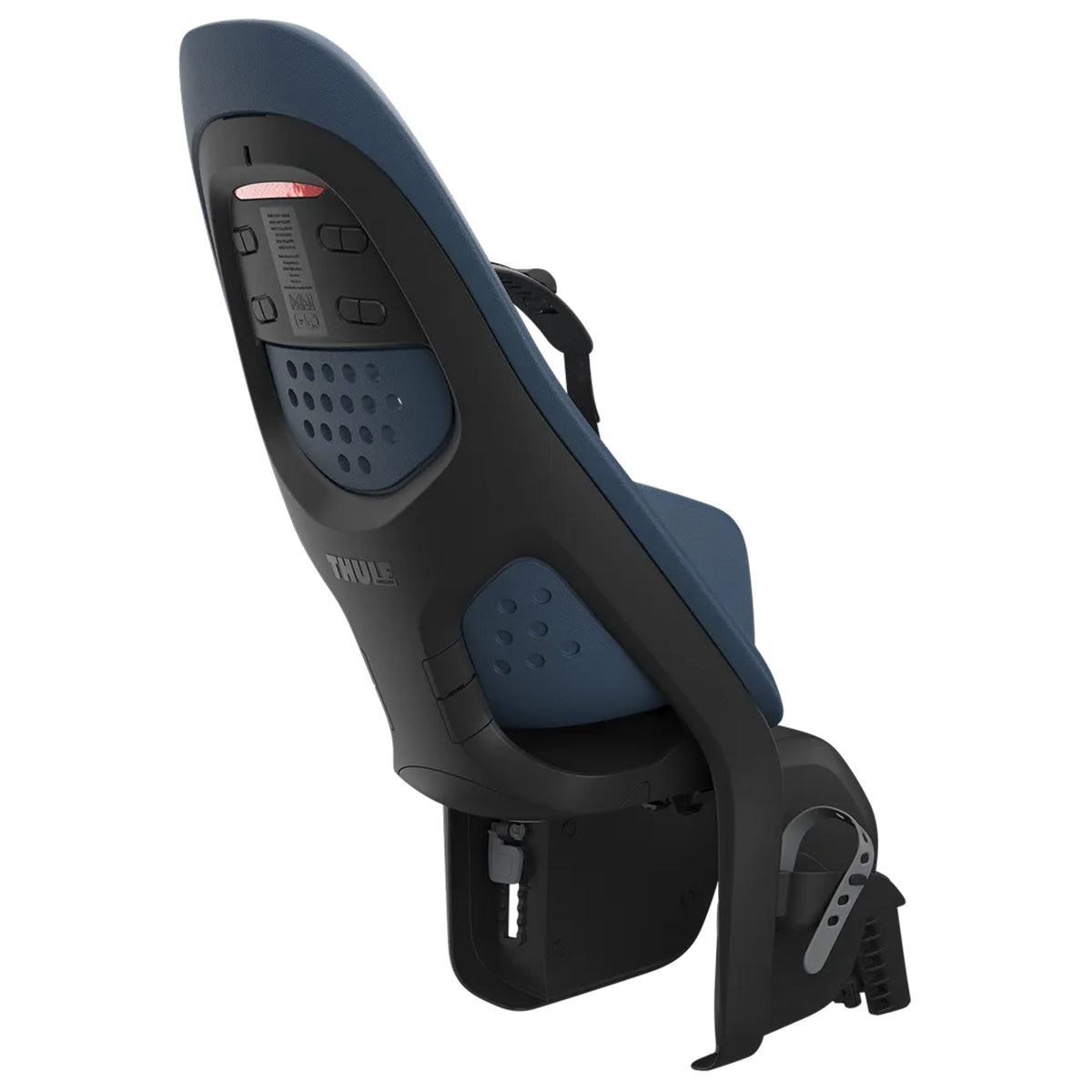Scaun pentru copii, Thule Yepp 2 Maxi Majolica Blue Frame mounted, cu montare pe bicicleta in spate