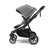 Carucior Thule SLEEK Cadru Negru si Copertina Gray Melange