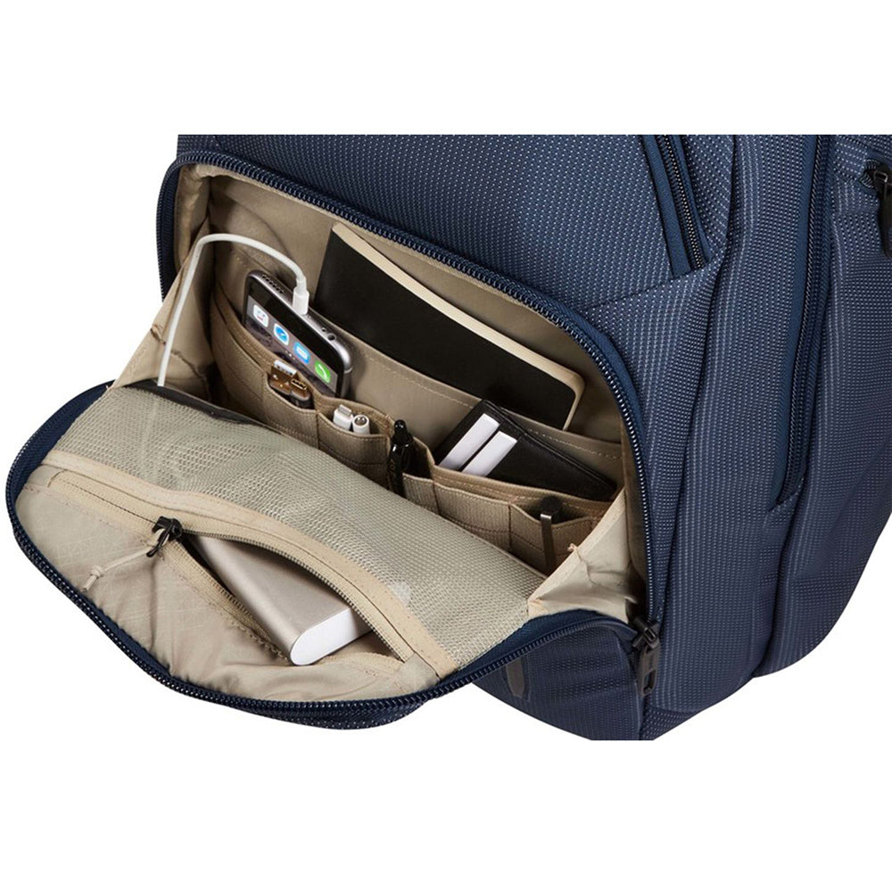 Rucsac urban cu compartiment laptop, Thule, Crossover 2 Backpack, 30L, Dress Blue