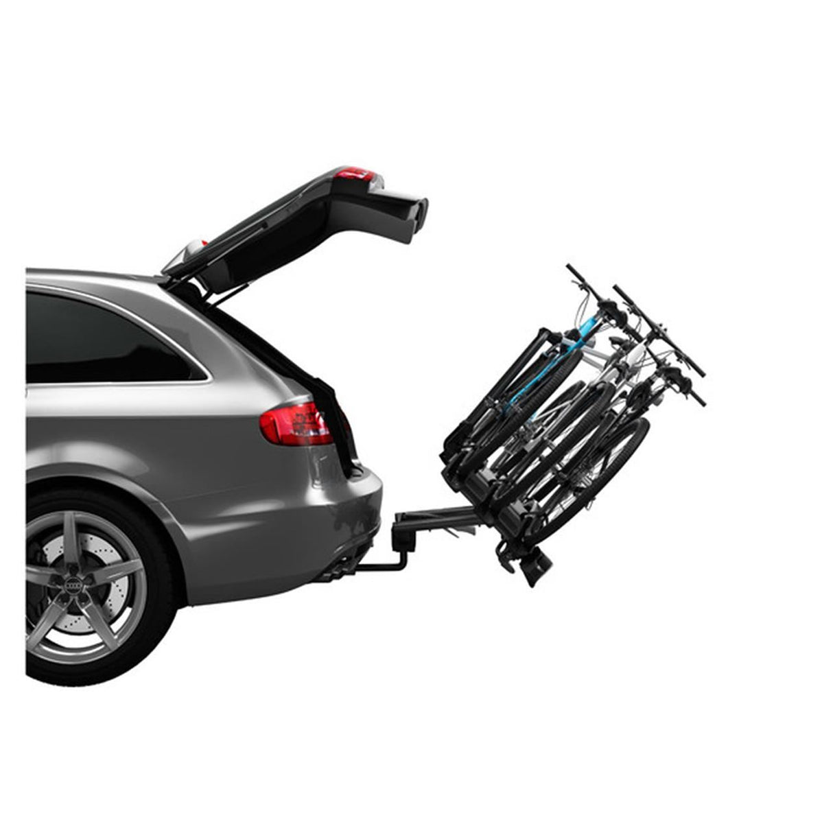 Suport 3 biciclete Thule VeloCompact 927 cu prindere pe carligul de remorcare