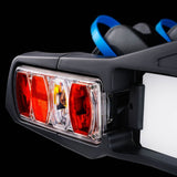Suport biciclete Cruz Pivot R3 940-516 cu prindere pe carligul de remorcare, pentru 4 biciclete, 13 pini