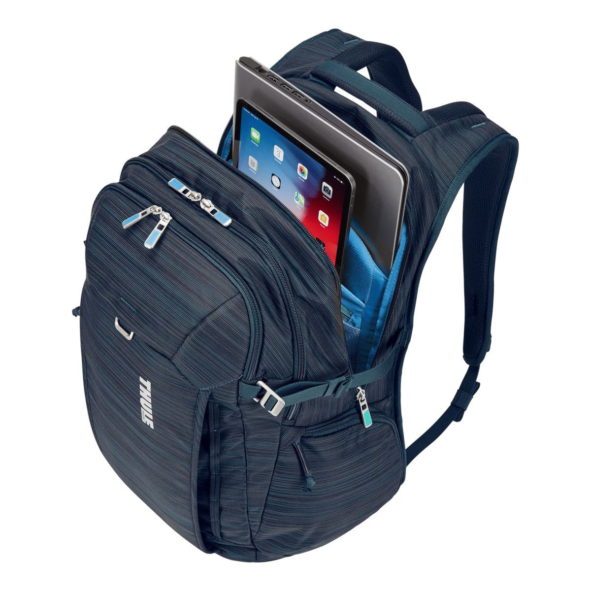 Rucsac urban cu compartiment laptop, Thule, Construct, 28L, Albastru inchis