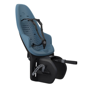 Scaun pentru copii Thule Yepp 2 Maxi Aegean Blue Rack mounted cu montare pe bicicleta in spate
