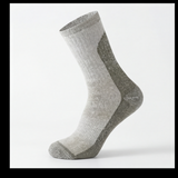 Sosete Hiking din Lana Merino 74.4% – Termoreglare Naturala, Respirabile, Anti-Miros, Intarite cu Nylon, Unisex, Verde,maime L (39 - 43)