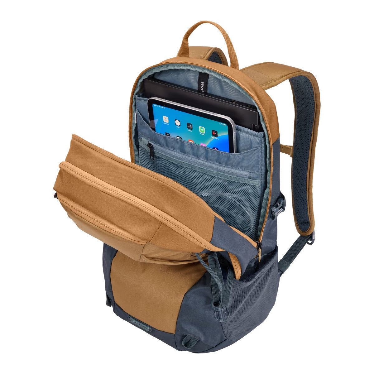Rucsac urban cu compartiment laptop, Thule, EnRoute, 23L, Fennel Tan/Dark Slate