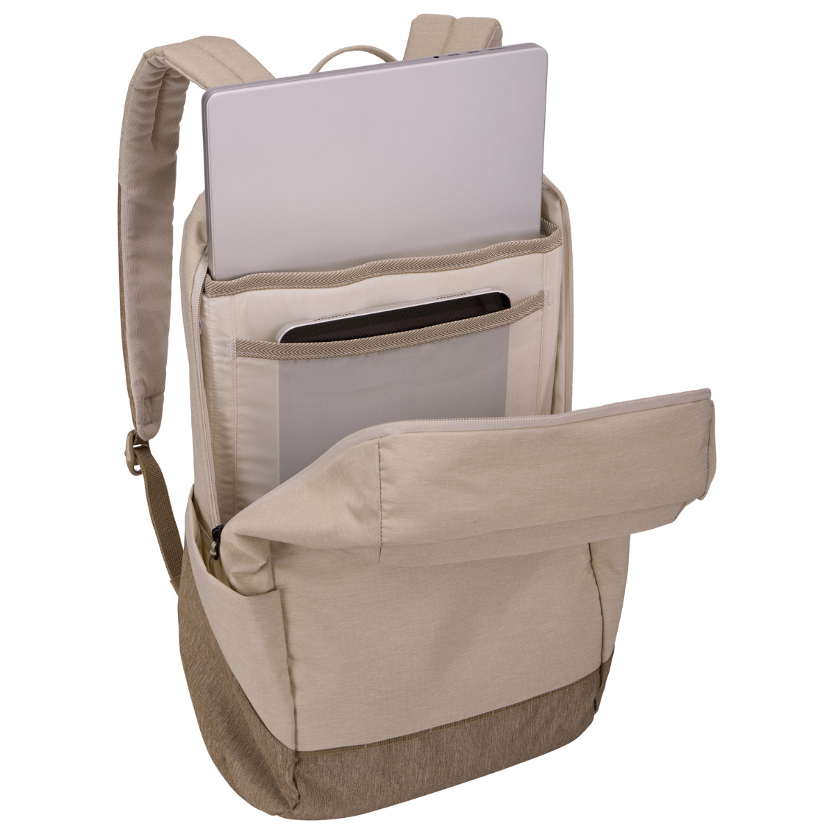 Rucsac urban cu compartiment laptop, Thule, Lithos, 20L, Bej