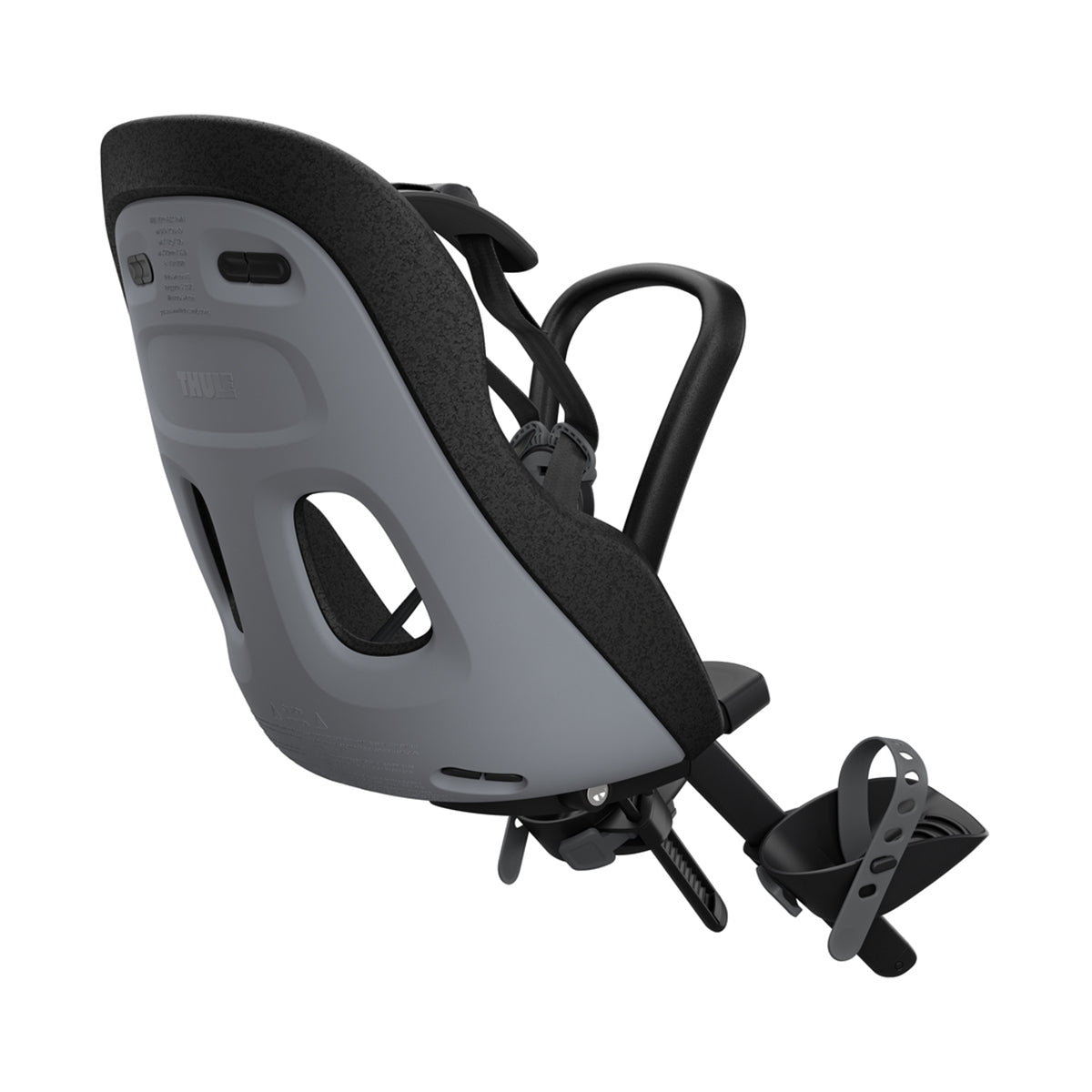 Scaun pentru copii, cu montare pe bicicleta in fata - Thule Yepp Nexxt 2 Mini Monument Gray