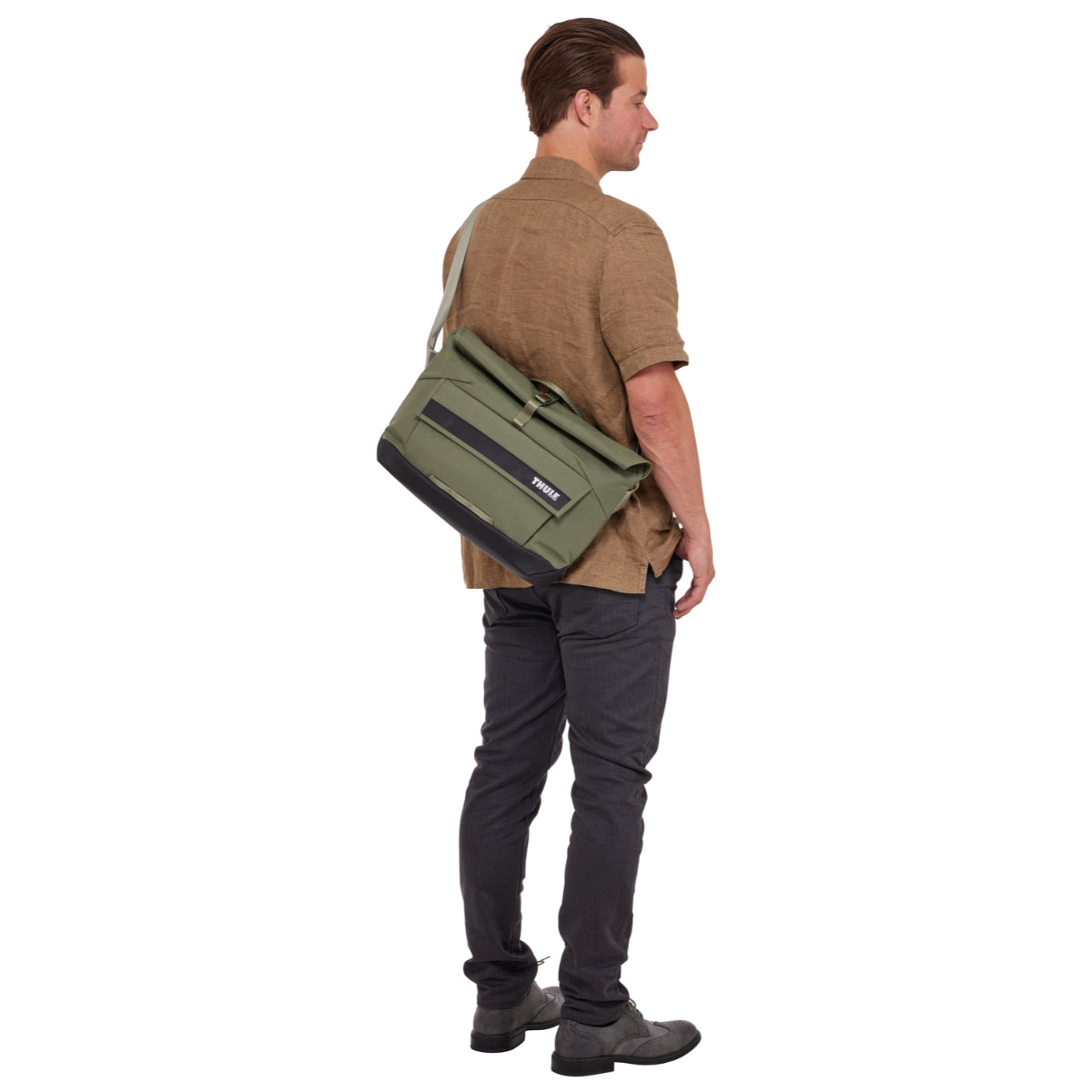 Geanta de umar, Thule, Paramount Crossbody, 14L, Verde