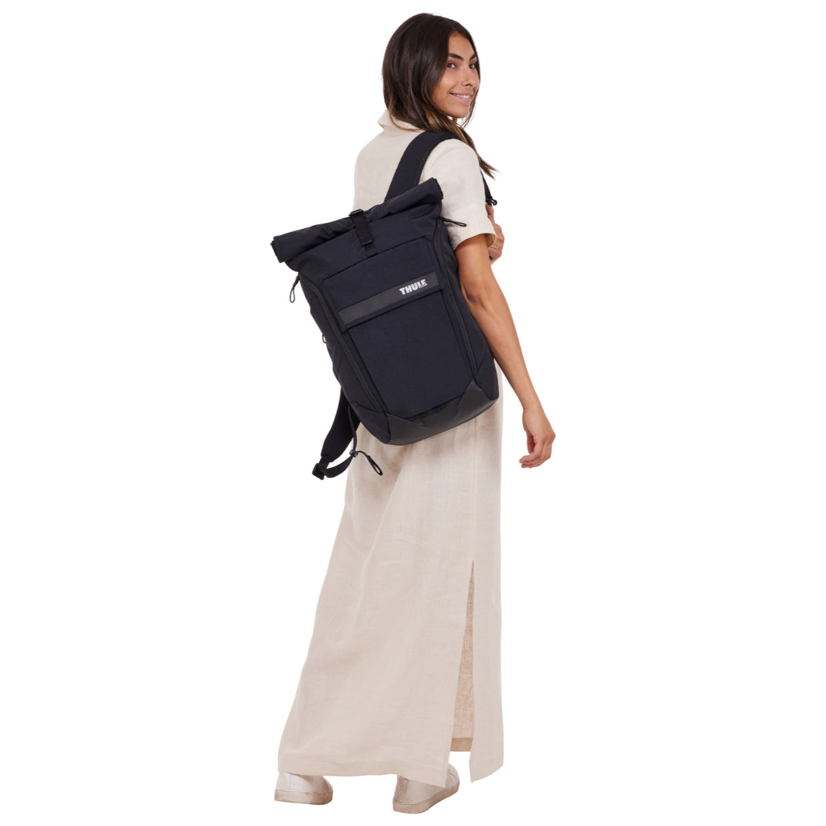 Rucsac urban cu compartiment laptop, Thule, Paramount, 24L, Negru
