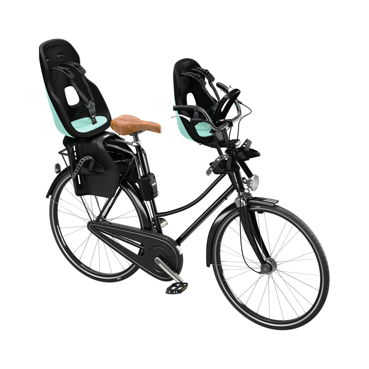 Scaun copii, Thule Yepp Nexxt 2 Mini Mint Green, cu montare pe bicicleta in fata