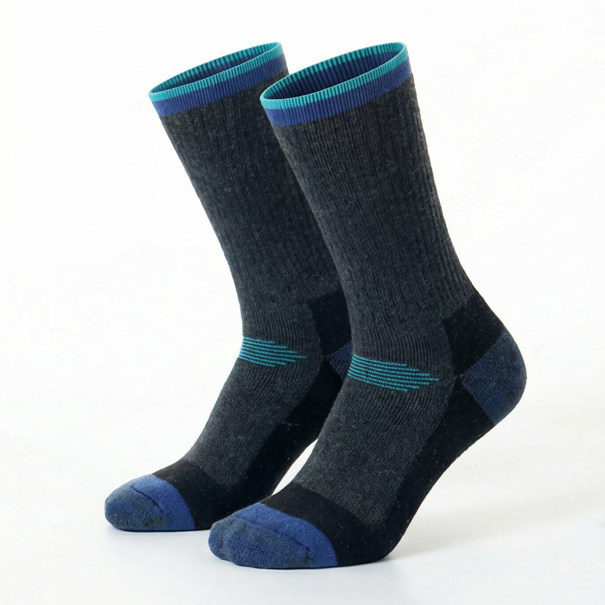 Sosete Tricotate din Lana Merino - Confort Termic pentru Sezonul Rece, flausate pe interior