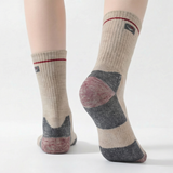 Șosete Termice pentru Ski si Drumetii, 92% Lana Merino, Groase, Respirabile și Uscare Rapidă, Unisex