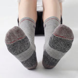 Șosete Termice pentru Ski si Drumetii, 92% Lana Merino, Groase, Respirabile și Uscare Rapidă, Unisex