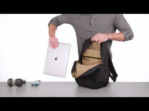 Rucsac urban cu compartiment laptop, Thule, Notus, 20L, Negru