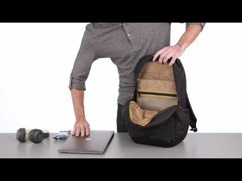 Rucsac urban cu compartiment laptop, Thule, Indago Backpack, 23L, Negru