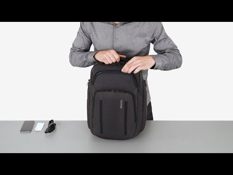 Rucsac urban cu compartiment laptop, Thule, Crossover 2 Backpack, 30L, Dress Blue