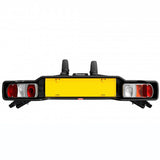 Suport 4 biciclete Peruzzo Siena 668/4N cu prindere pe carligul de remorcare, Negru