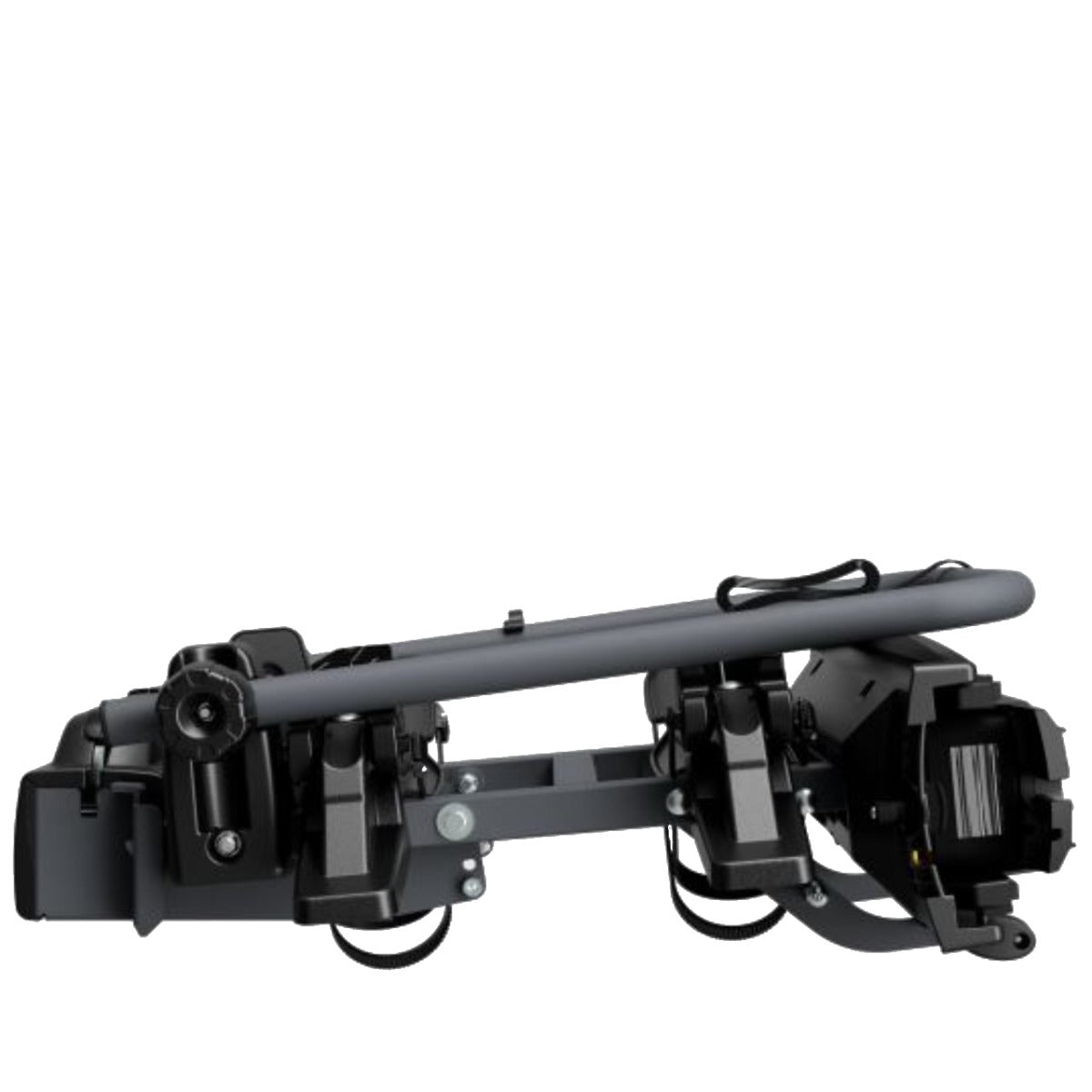 Suport 2 biciclete Peruzzo Pure Instinct 708W compatibil cu biciclete electrice cu prindere pe carligul de remorcare, Anthracite Grey