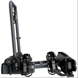 Suport 2 biciclete Peruzzo Pure Instinct 708W compatibil cu biciclete electrice cu prindere pe carligul de remorcare, Anthracite Grey