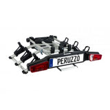 Suport biciclete Peruzzo Zephyr 713/3E cu prindere pe carligul de remorcare - pentru 3 biciclete electrice