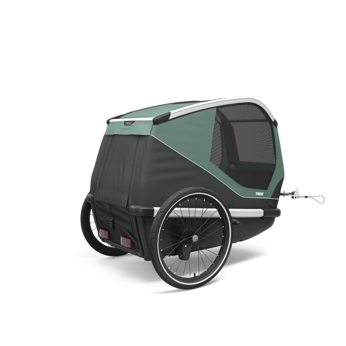 Carucior transport caini Thule Bexey L, Hazy Green