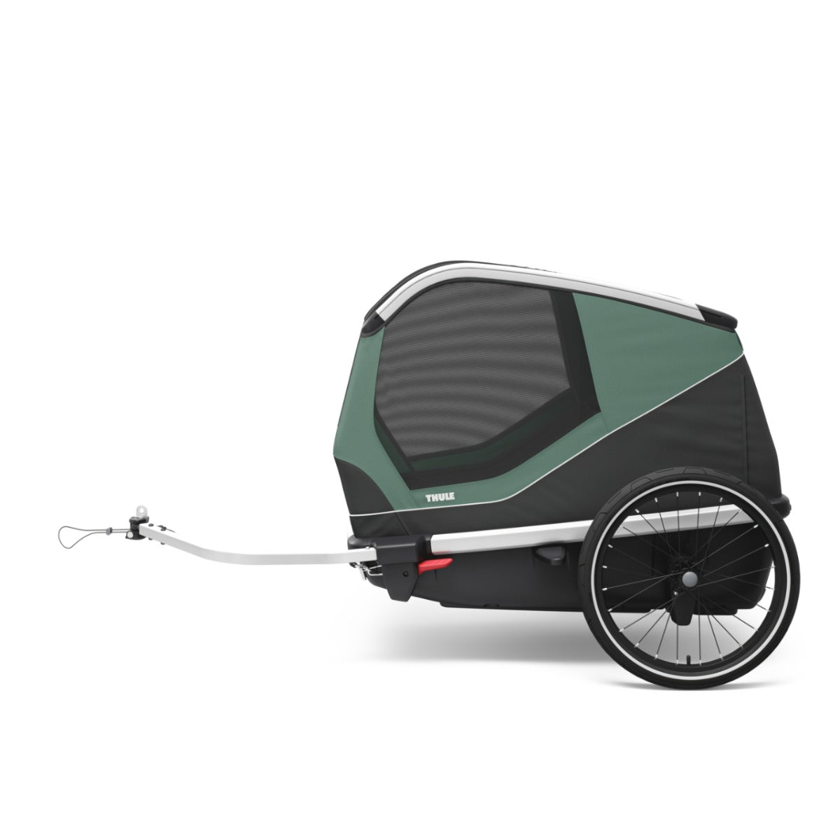 Carucior transport caini Thule Bexey L, Hazy Green