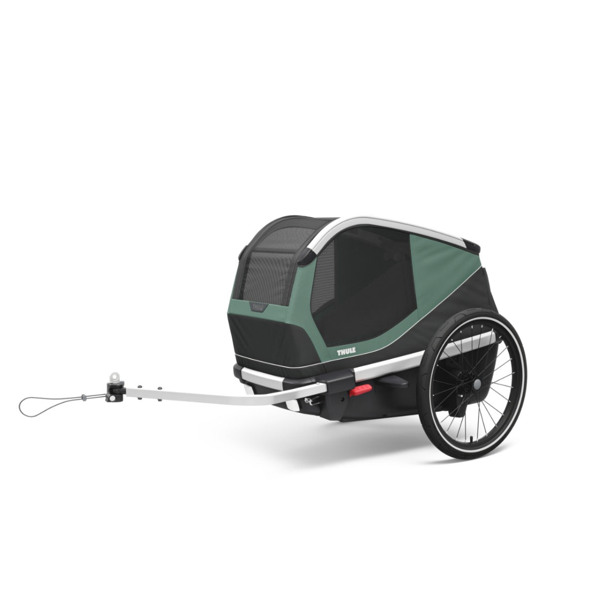 Carucior transport caini Thule Bexey M, Hazy Green