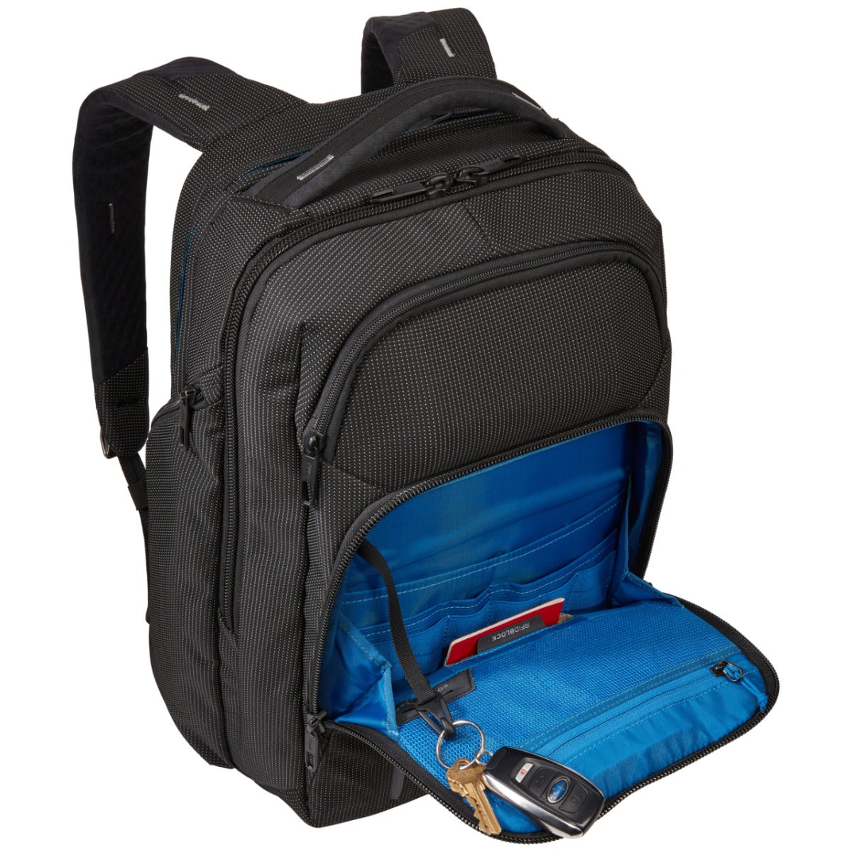Rucsac urban cu compartiment laptop, Thule Crossover 2 Backpack, 30L, Negru