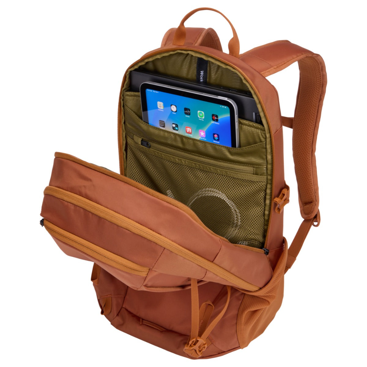 Rucsac urban cu compartiment laptop, Thule, EnRoute Backpack, 23L, Natural orange